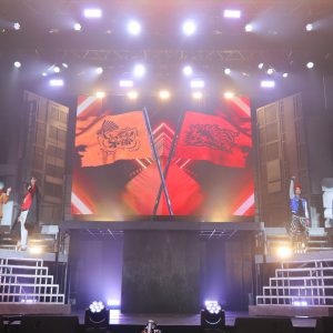 荒牧慶彦「このステージでしか体験できないラップバトル」、ヒプステ《どついたれ本舗 VS Buster Bros!!!》開幕 イメージ画像