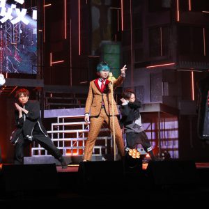 荒牧慶彦「このステージでしか体験できないラップバトル」、ヒプステ《どついたれ本舗 VS Buster Bros!!!》開幕 イメージ画像