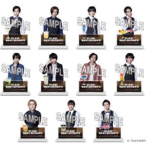 「FLAIR BARTENDER’Z」主題歌＆挿入歌CDが10・19発売　オンラインイベント抽選申込券も封入 イメージ画像